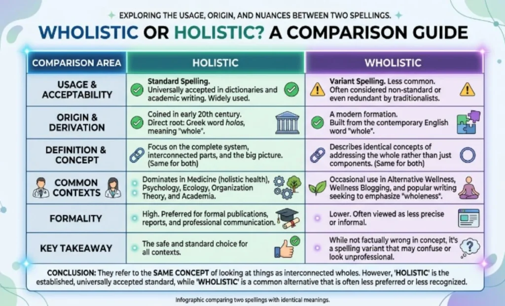 Comparison Table
