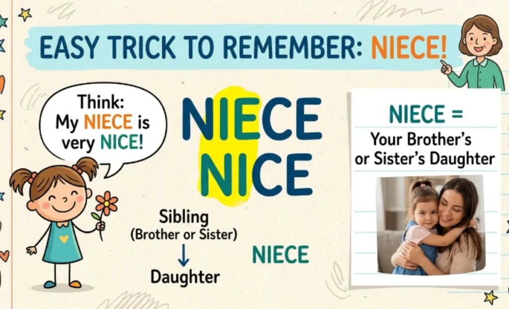 Easy Trick to Remember Niece