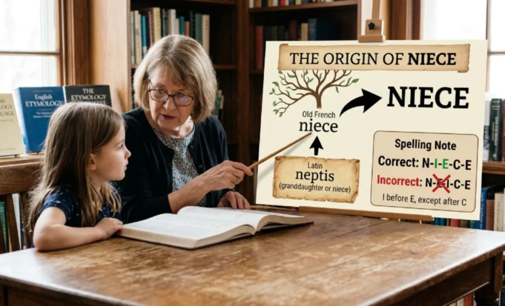 The Origin of Niece or Neice