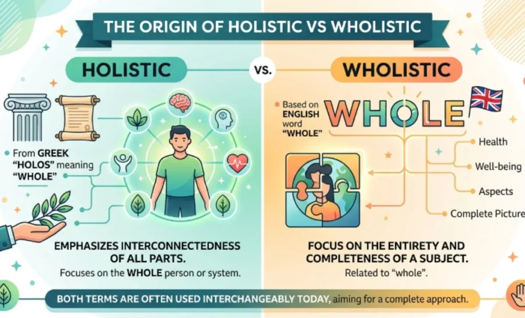 The Origin of Wholistic vs Holistic