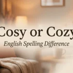 Cosy or Cozy