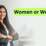 Women or Woman
