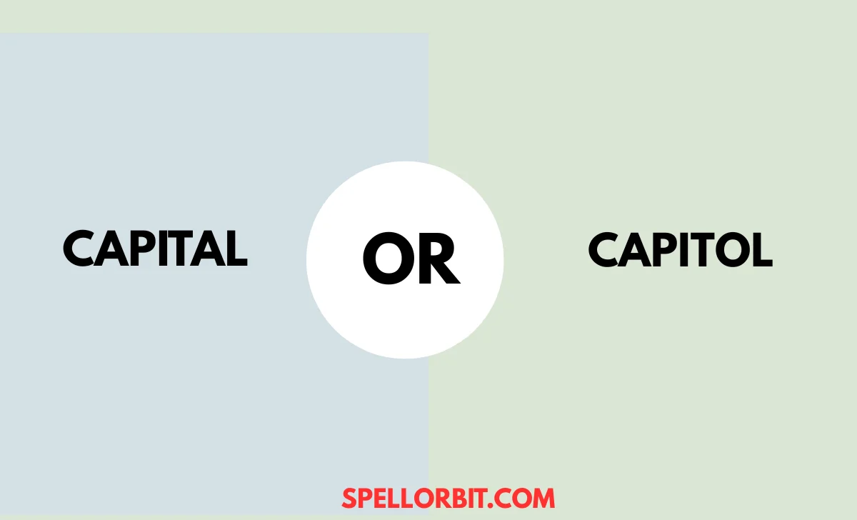 capital vs capitol