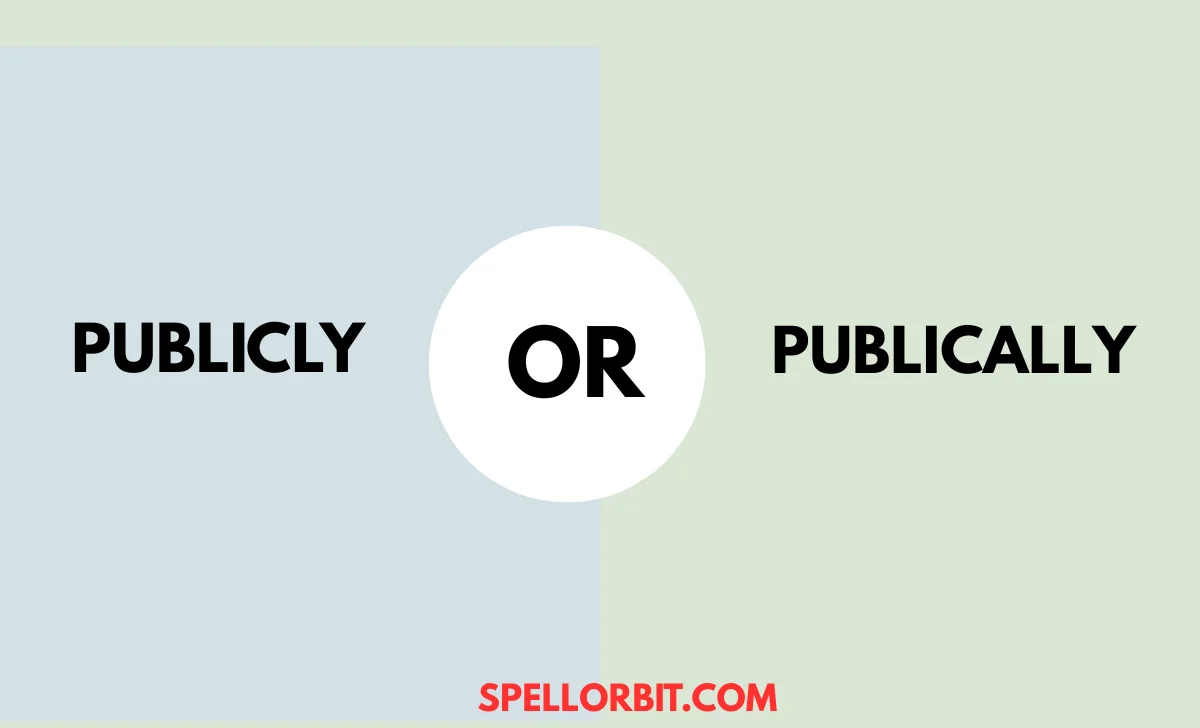 publicly vs publically