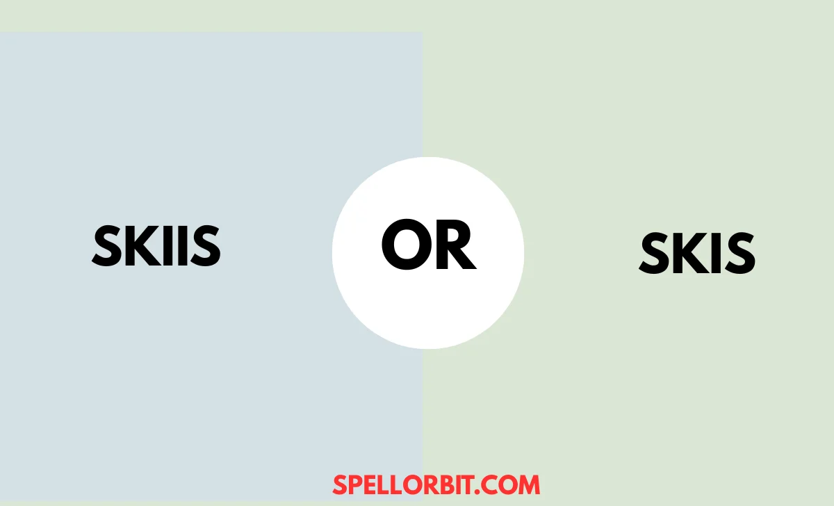 skiis or skis