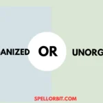 disorganized vs unorganized
