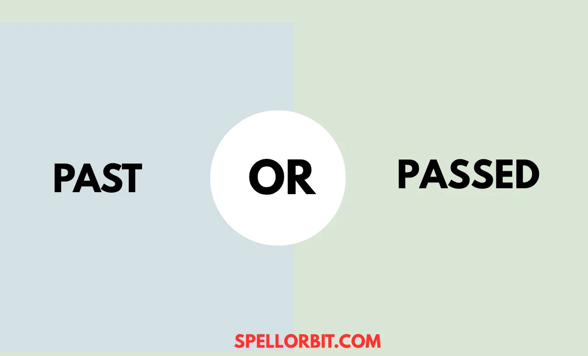 past vs passed