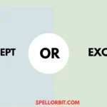 accept vs except