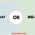midday vs mid-day