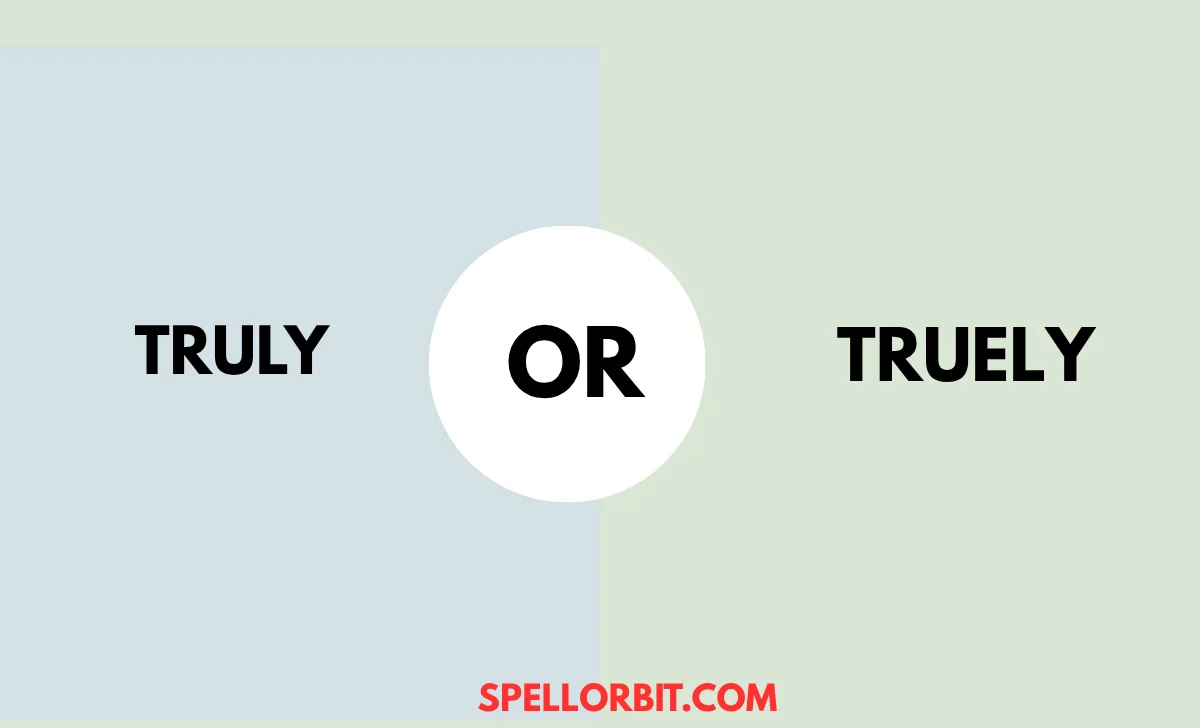 truly vs truely