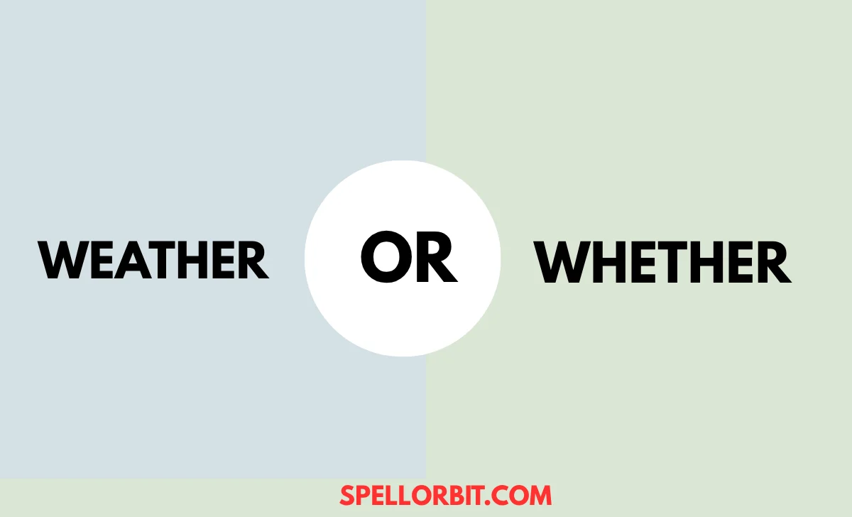 weather or whether
